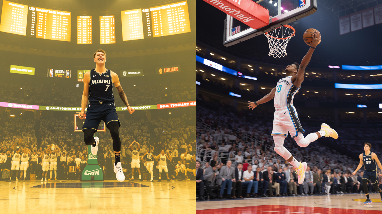 Historyczny wieczor Luka i Lebrona w Miami. Spurs z awansem po zwycięstwie wemby’ego