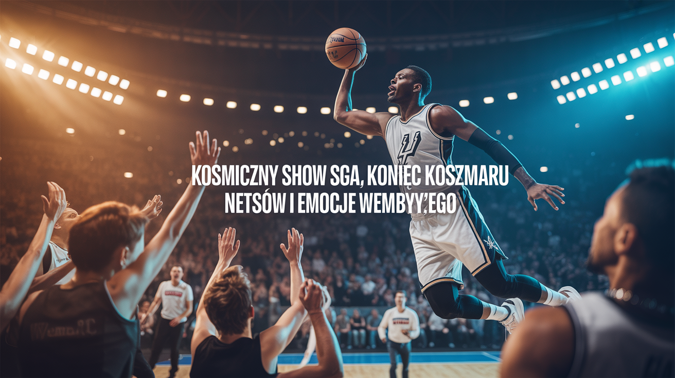 Kosmiczny Show SGA, Koniec Koszmaru Netsów i Emocje Wemby’ego – Gorący Wieczór w NBA