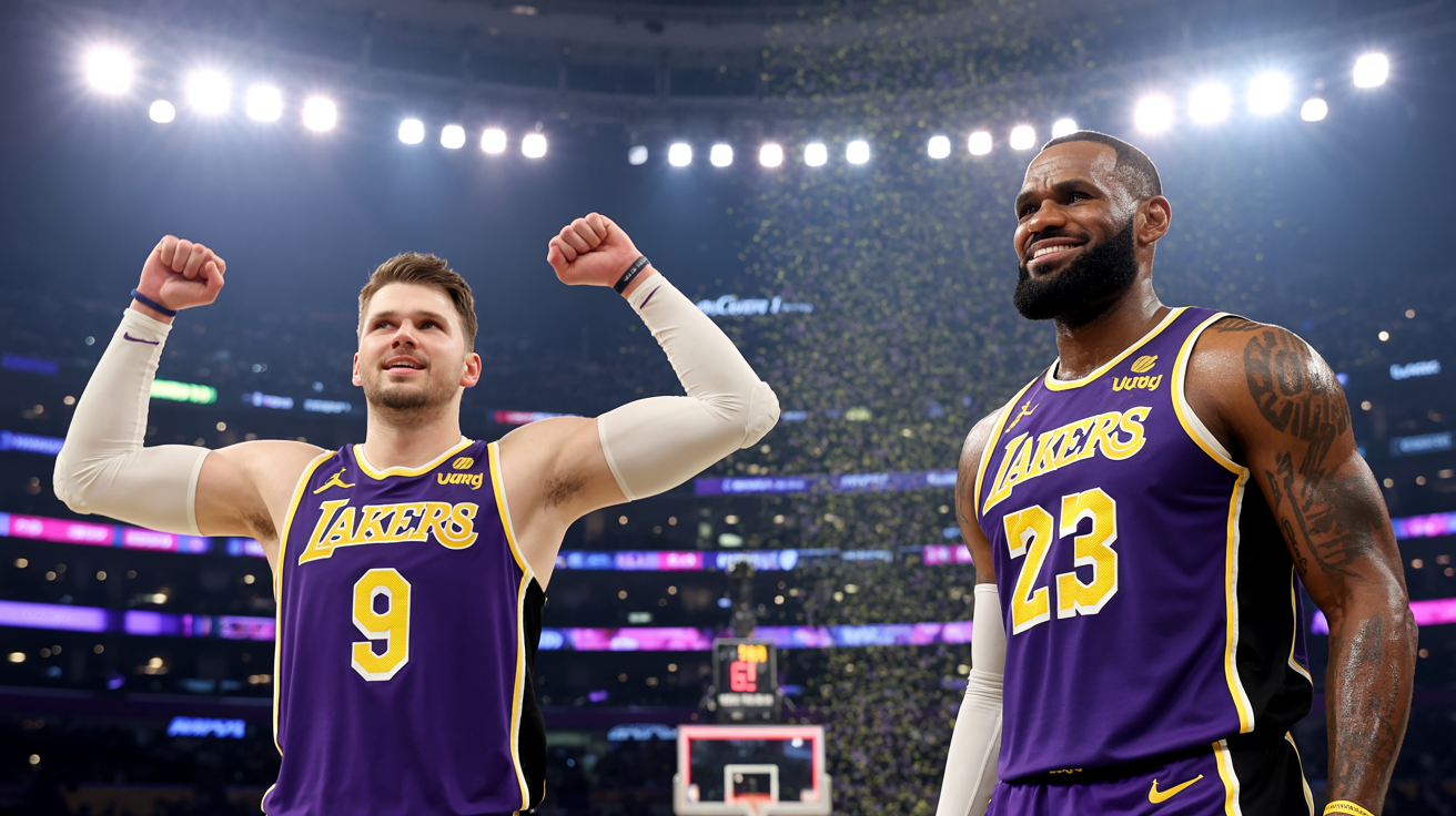 Luka Dončić i LeBron James rozbijają Houston, Celtics i Hawks kontynuują serie zwycięstw – podsumowanie nocy w NBA