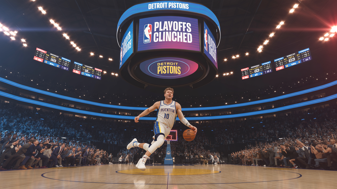 Piątek pełen emocji w nba: pistons w play-offach, hawks przegrywają passę, dončić pnie się w górę