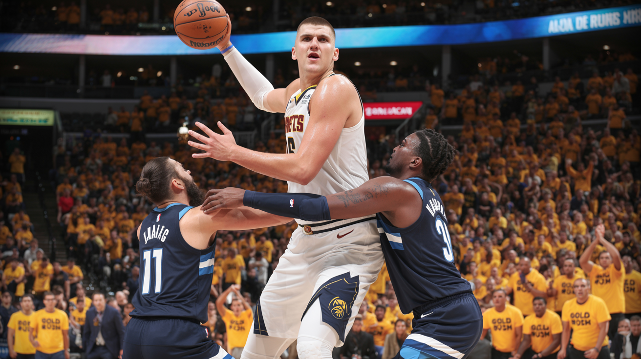 Denver Nuggets Rozpoczynają Play-Offy od Zwycięstwa Nad Timberwolves w Meczu Transmitowanym w TVP SPORT