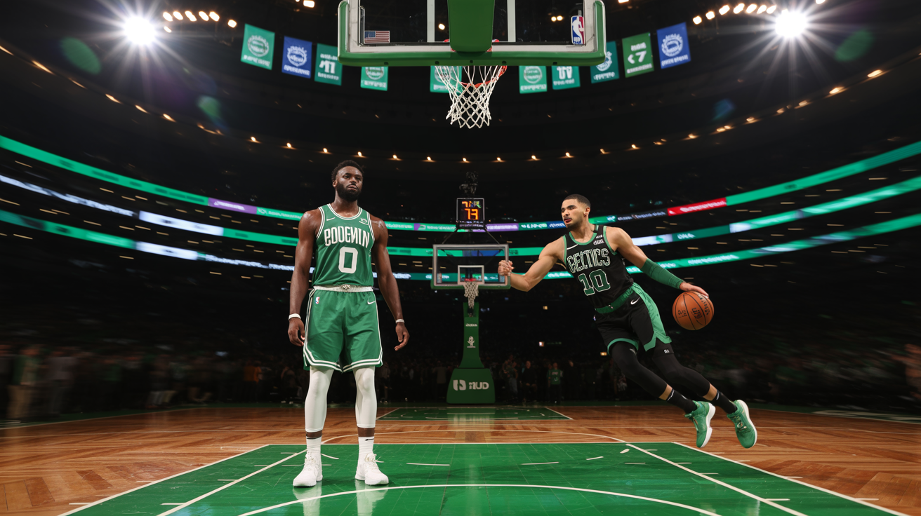 Jaylen Brown i Jayson Tatum Wracają Do Gry: Celtics są Pełną Siłą i Pretendentami Do Mistrzostwa NBA
