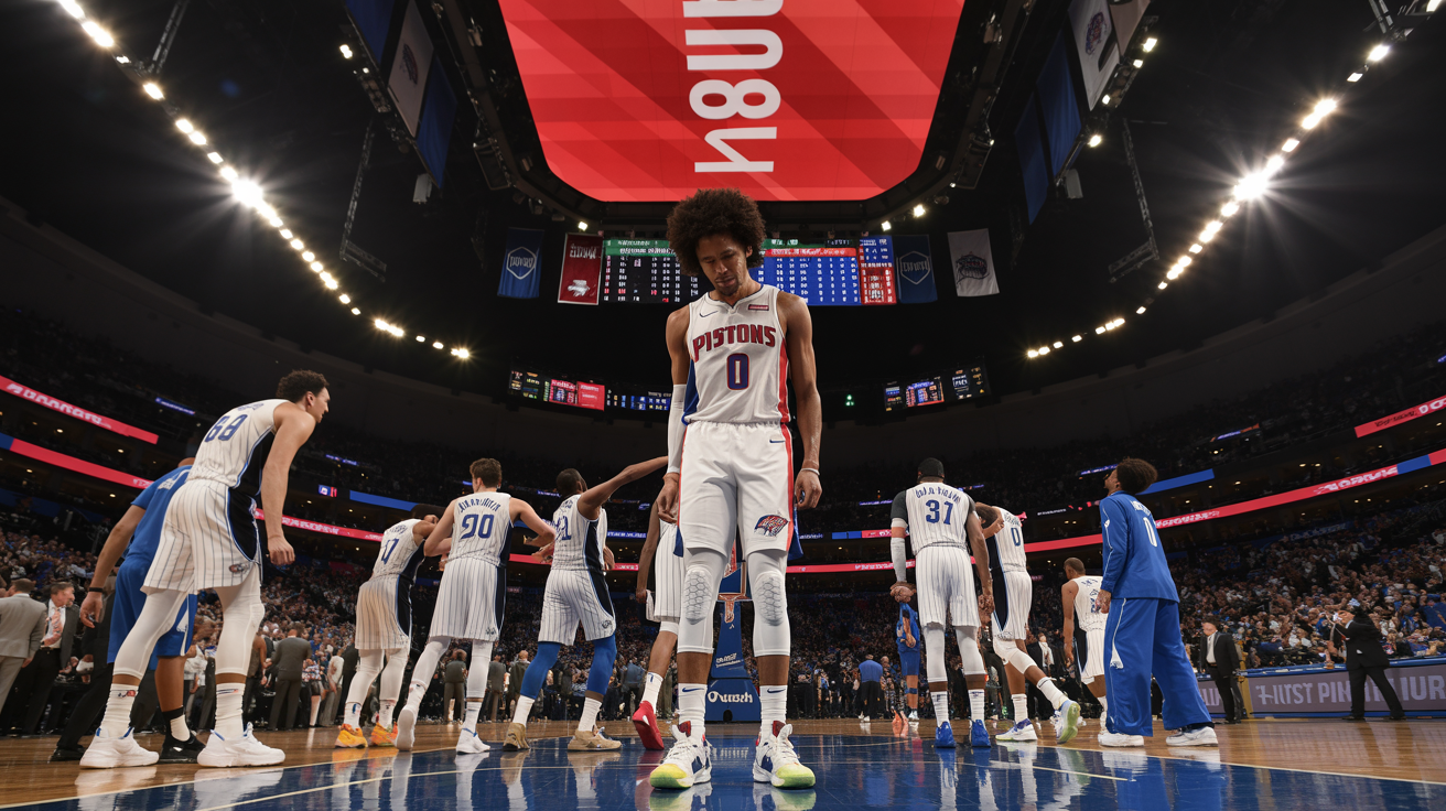 Pistons zaliczają spektakularną wtopę na starcie playoffs, ulegając Magic z ósmego miejsca
