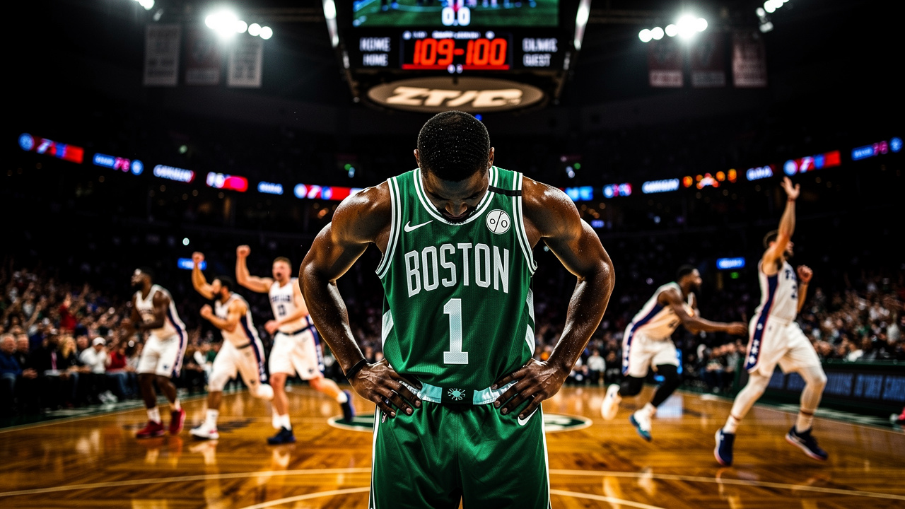 Celtics przegrali dramatyczny siódmy mecz z 76ers i odpadli z play-offów