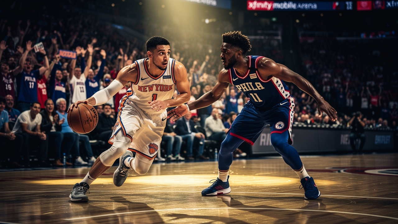 Knicks prowadzą w serii, ale 76ers walczą o wyrównanie. Dziś kluczowy mecz w Filadelfii