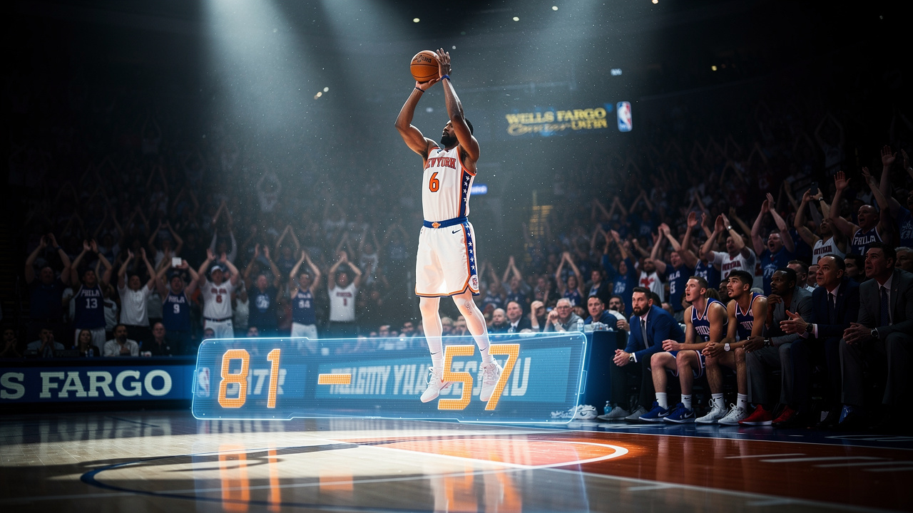 New York Knicks rozgromili Philadelphia 76ers i awansowały do Finałów Konferencji Wschodniej
