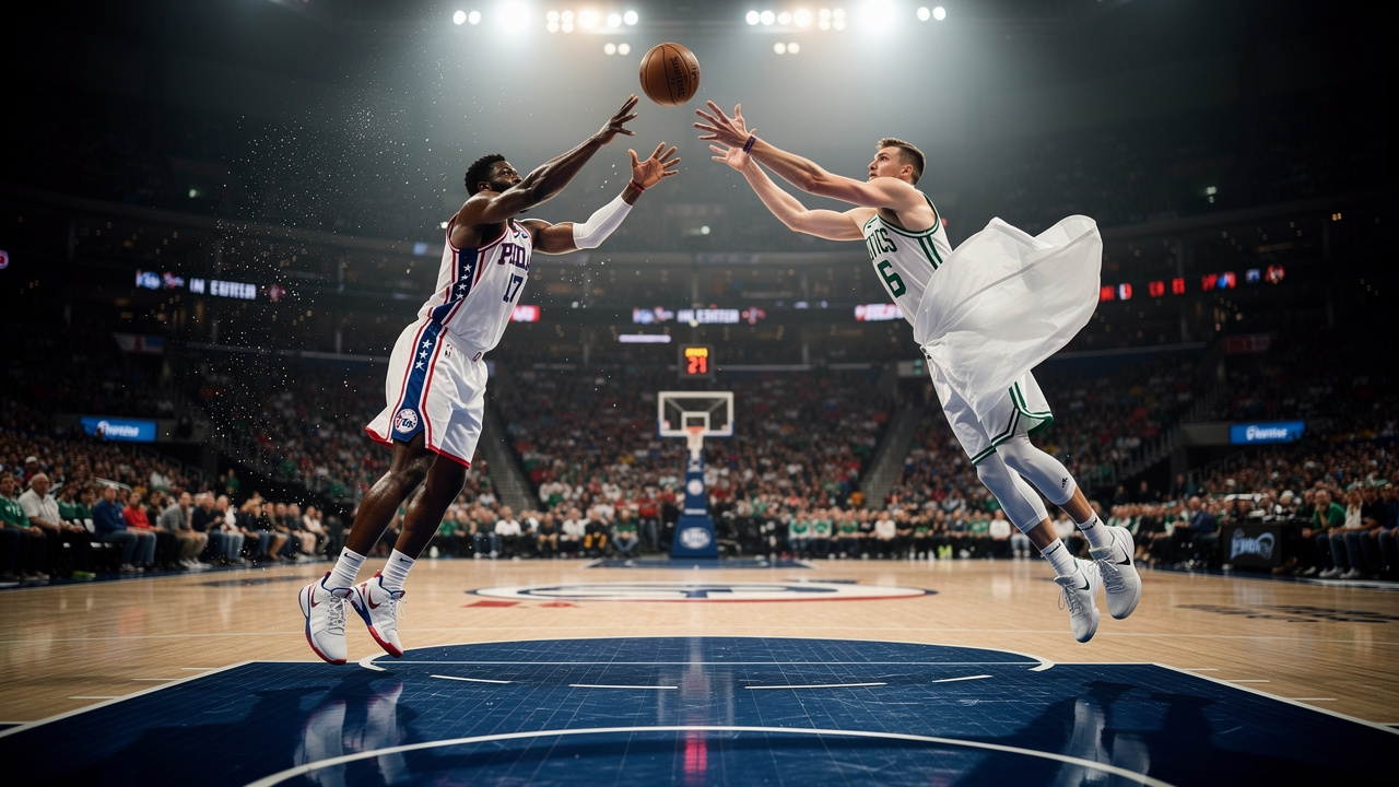 Pierwszy kosz w starciu 76ers i Celtics. Analiza statystyczna i wskazanie najlepszego wyboru
