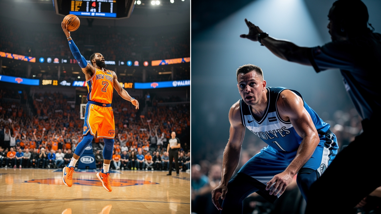 Timberwolves wyrównali serię, Knicks rozgromili 76ers. Gorączka draftu w NBA