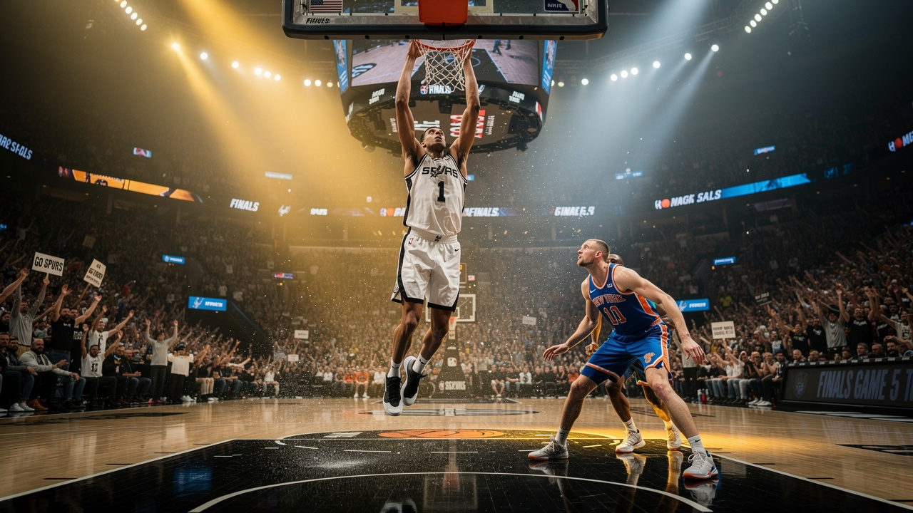 Decydujące starcie w finałach NBA: Spurs czy Knicks? Transmisja piątego meczu w TVP Sport