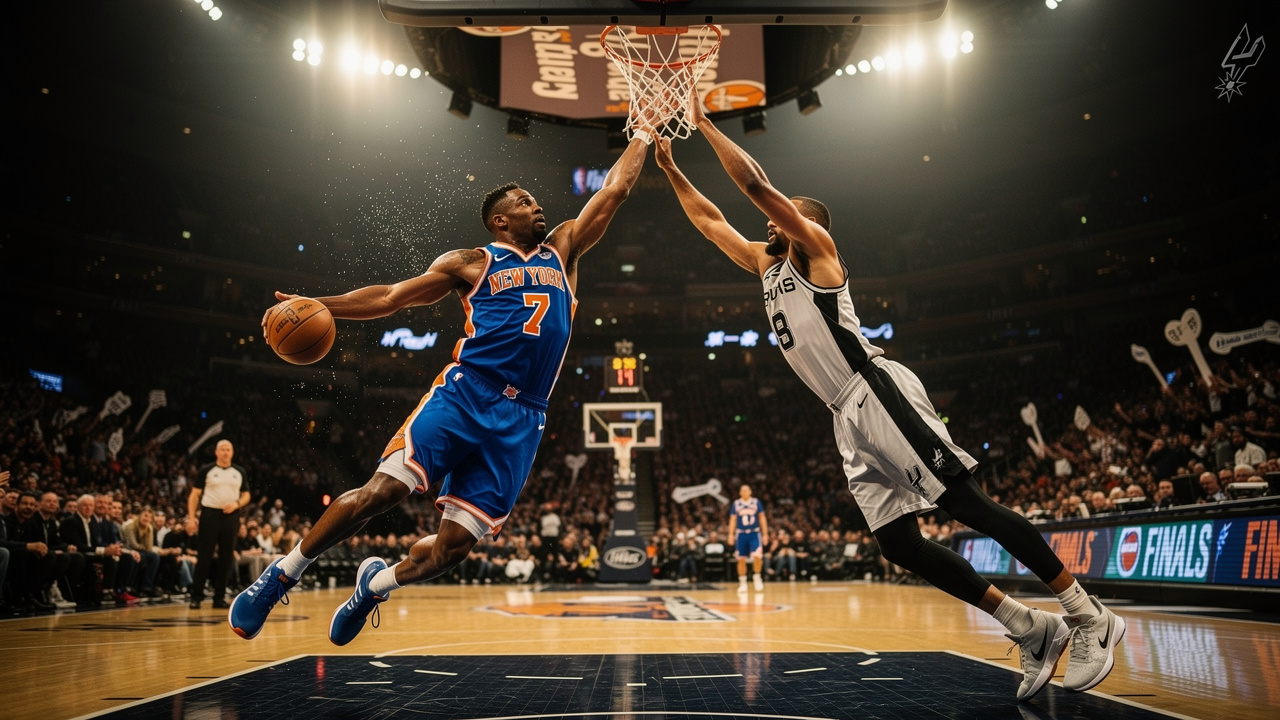 Finały NBA wchodzą w decydującą fazę: Knicks podejmują Spurs w kluczowym meczu numer trzy