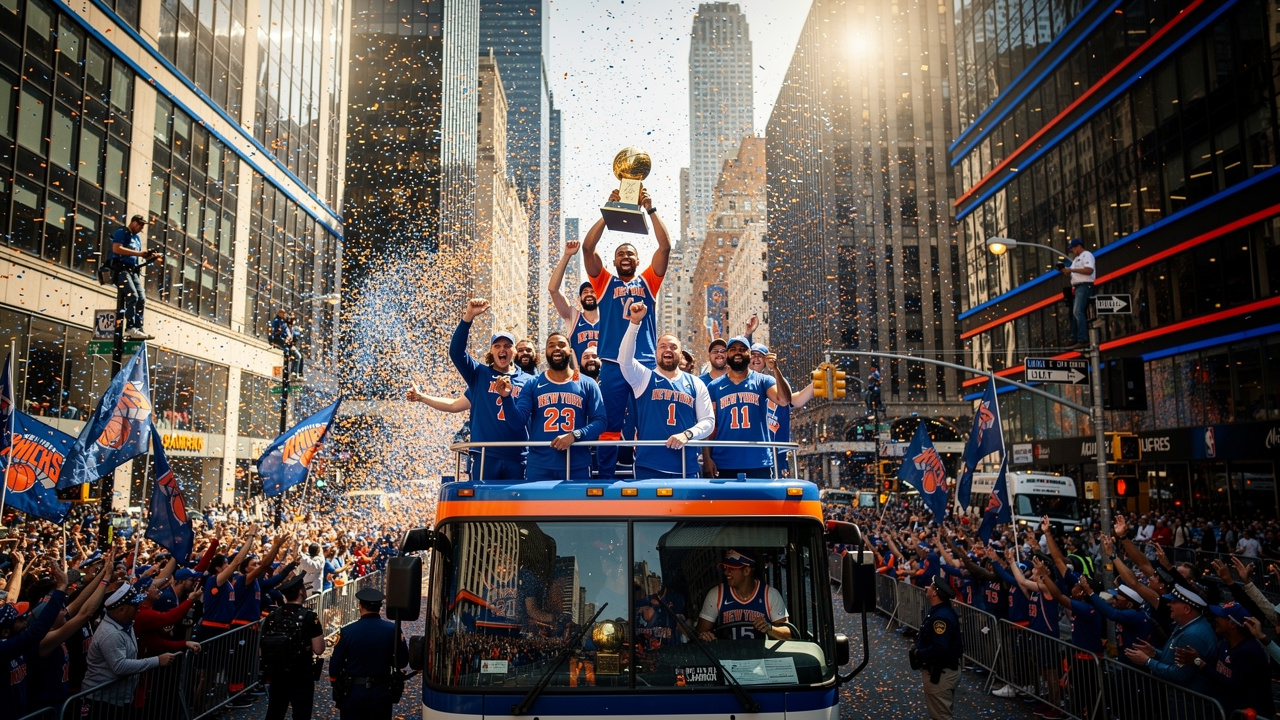Klucze do Miasta i Parada Stulecia: New York Knicks Świętują Upragniony Tytuł NBA