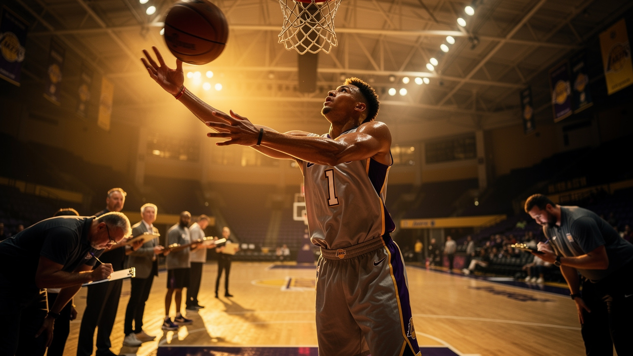 Lakers testują graczy podkoszowych przed draftem NBA 2026