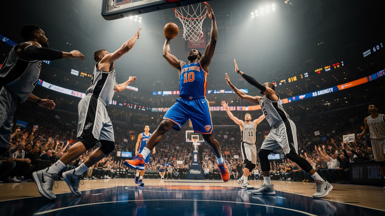 Spurs rzucili na kolana Knicks w pierwszej połowie, ale to Nowy Jork przeszedł do historii NBA Finals